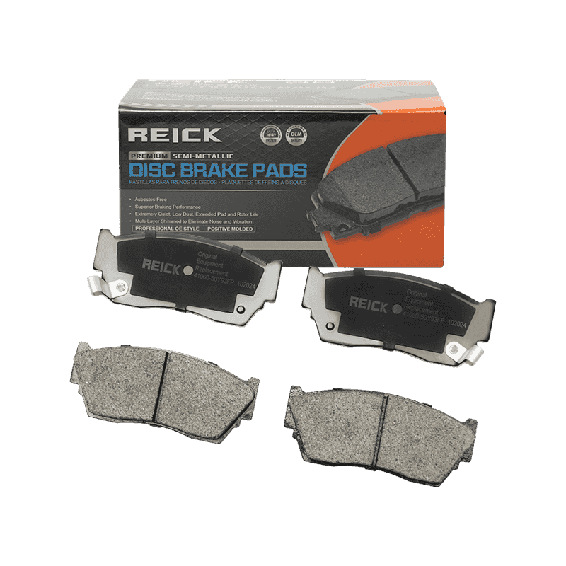 41060-50Y93 Pad brek cakera depan yang sesuai untuk Mazda Familia, Nissan Sunny dan Subaru Leone